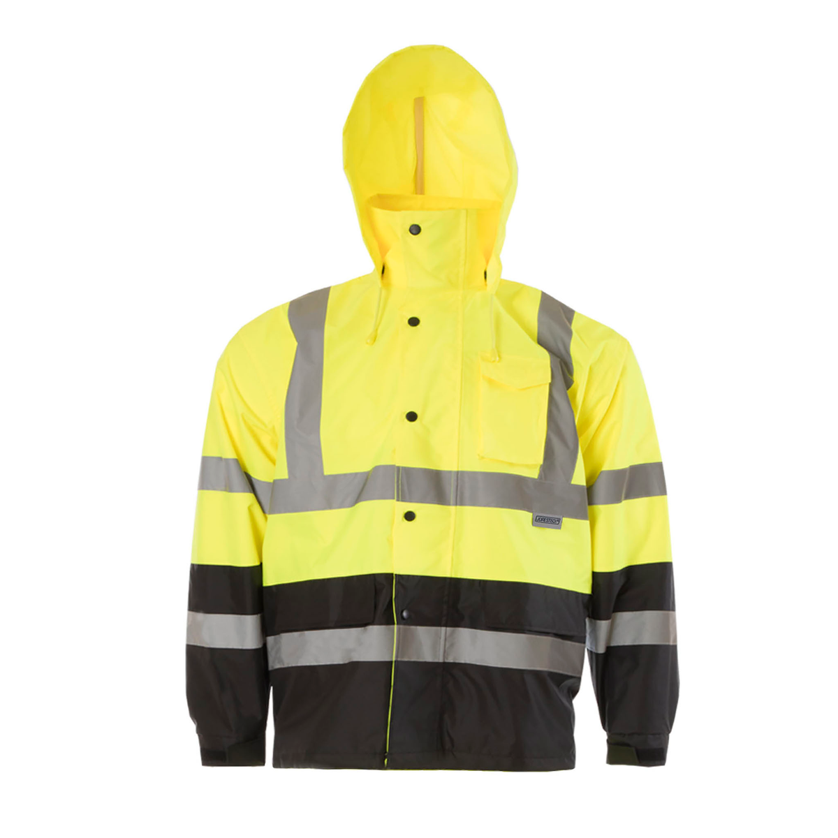 Hi Vis Two Tone Safety Rain Pants with Reflective Stripes S / Yellow by JORESTECH