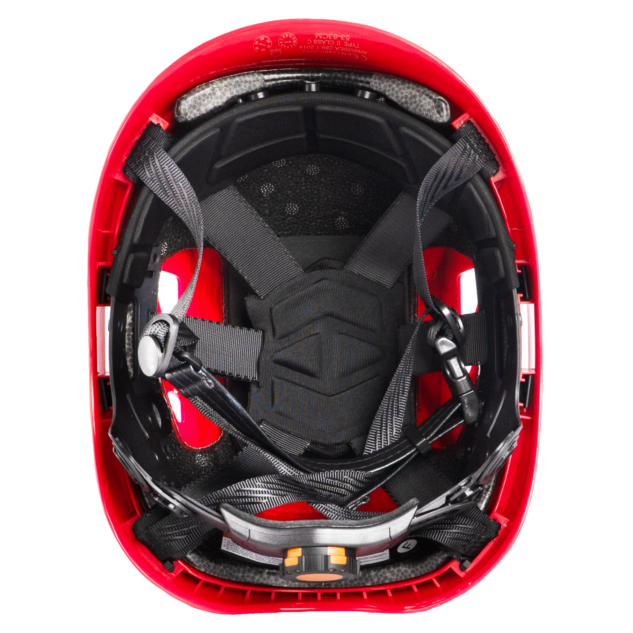 セキュリティ・セーフティ 100%AIRCRAFTDH HELMET MPS.DEXTER RED Type 2 Class C Safety Vented Helmet – JORESTECH
