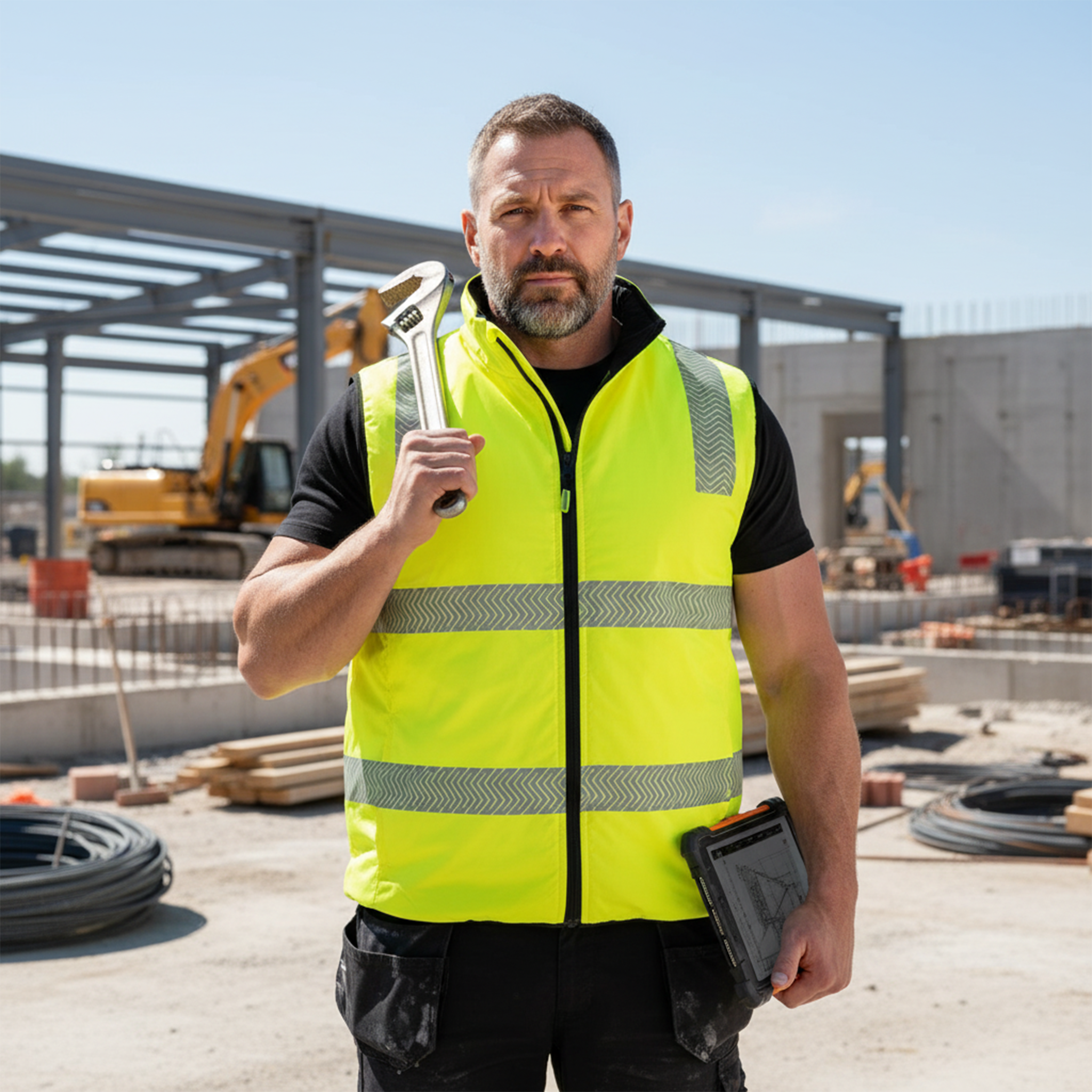 ANSI Insulated High Visibility Safety Vest | Reversible 2-in-1