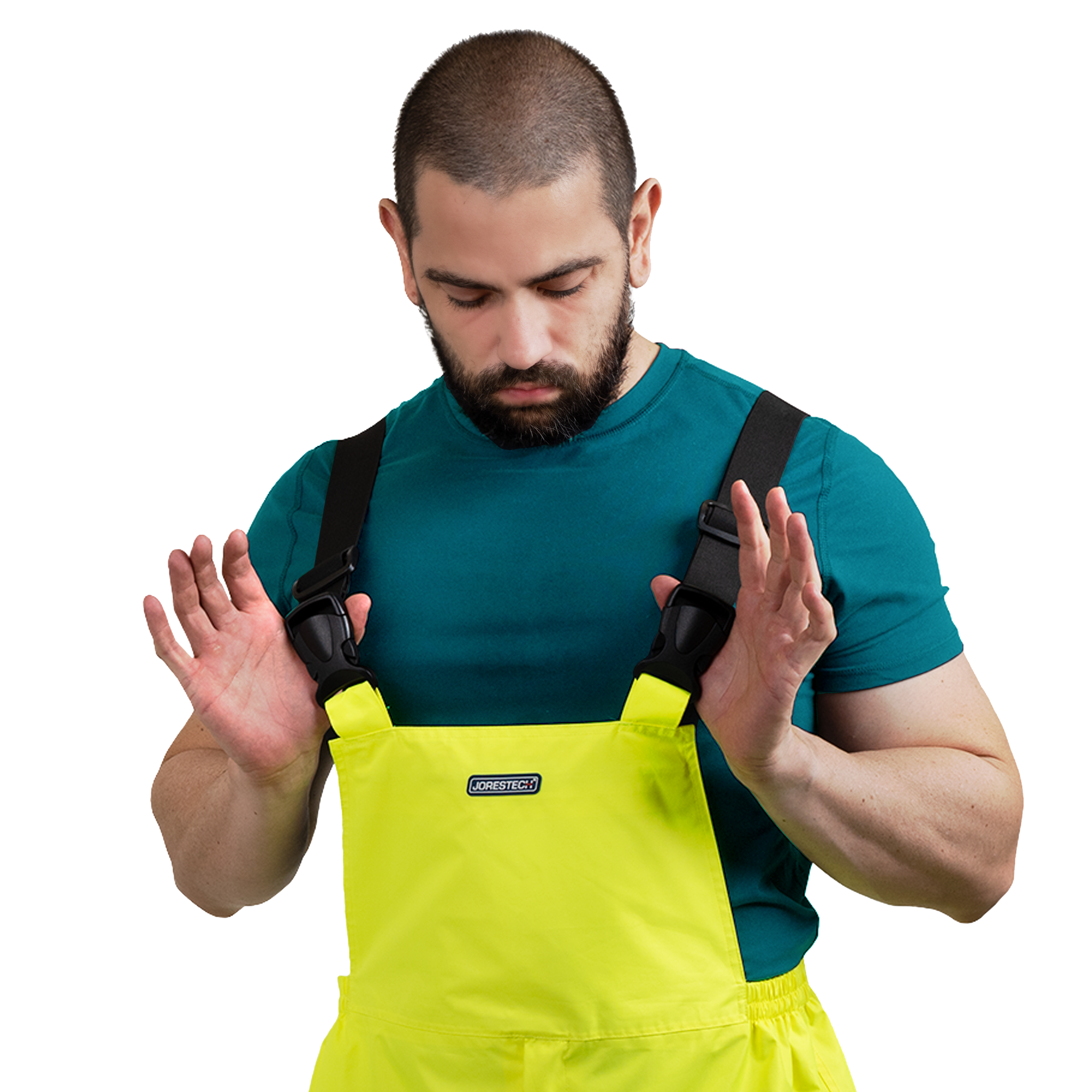 High Visibility Waterproof Safety Overall Pants with High Visibility Waterproof Safety Overall Pants with