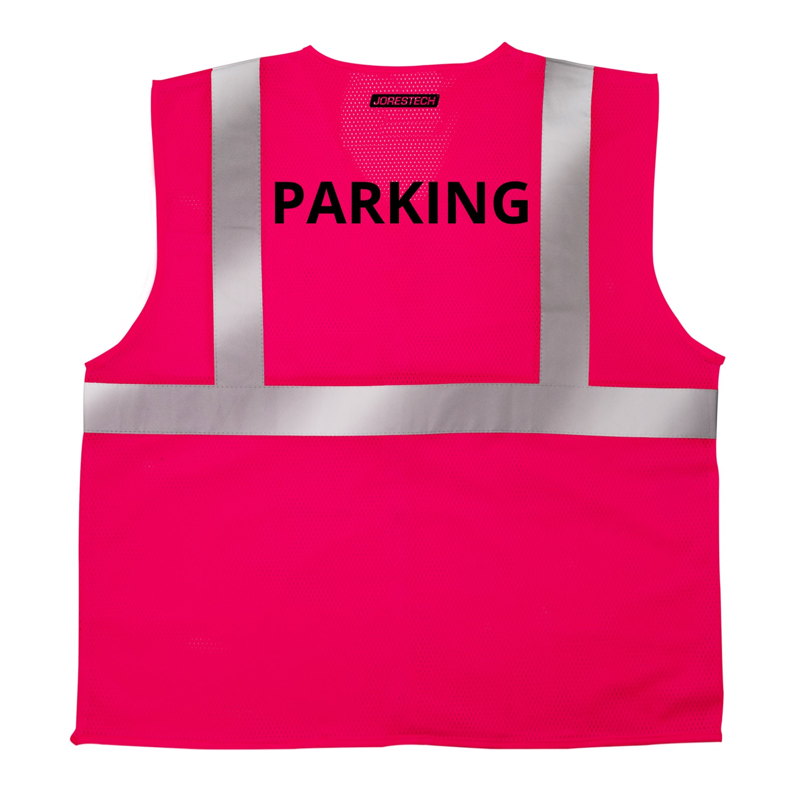 Pink Hi-Vis Safety Vest with Pockets | 2