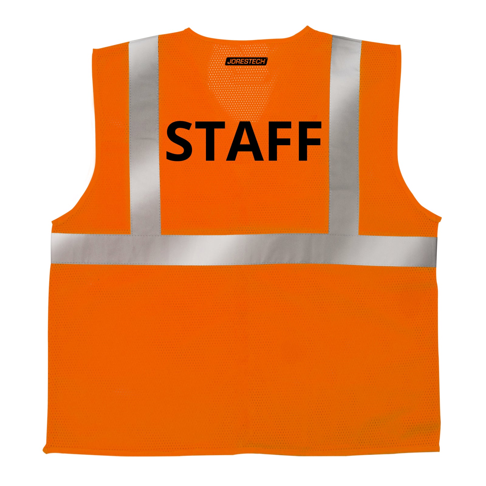 Custom Class 2 Hi-Vis Safety Vest With Logo – Personalized Reflective Vest, 5 Pockets, 360° Reflectivity For Construction & Security