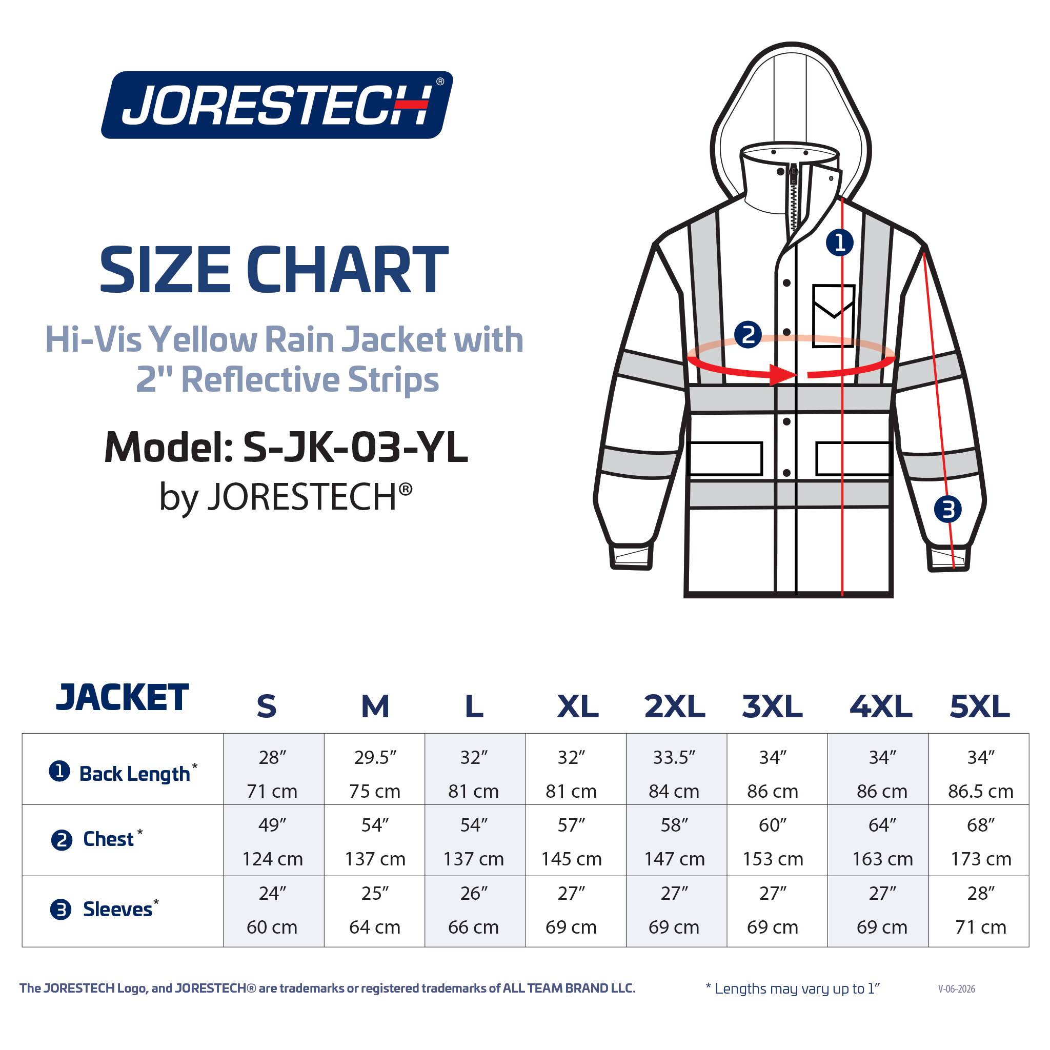 鋲ジャンRidars jacket！(サイズM〜 L程度) Hi Vis Safety Rain Jacket with Hideaway Hood | ANSI Class 3