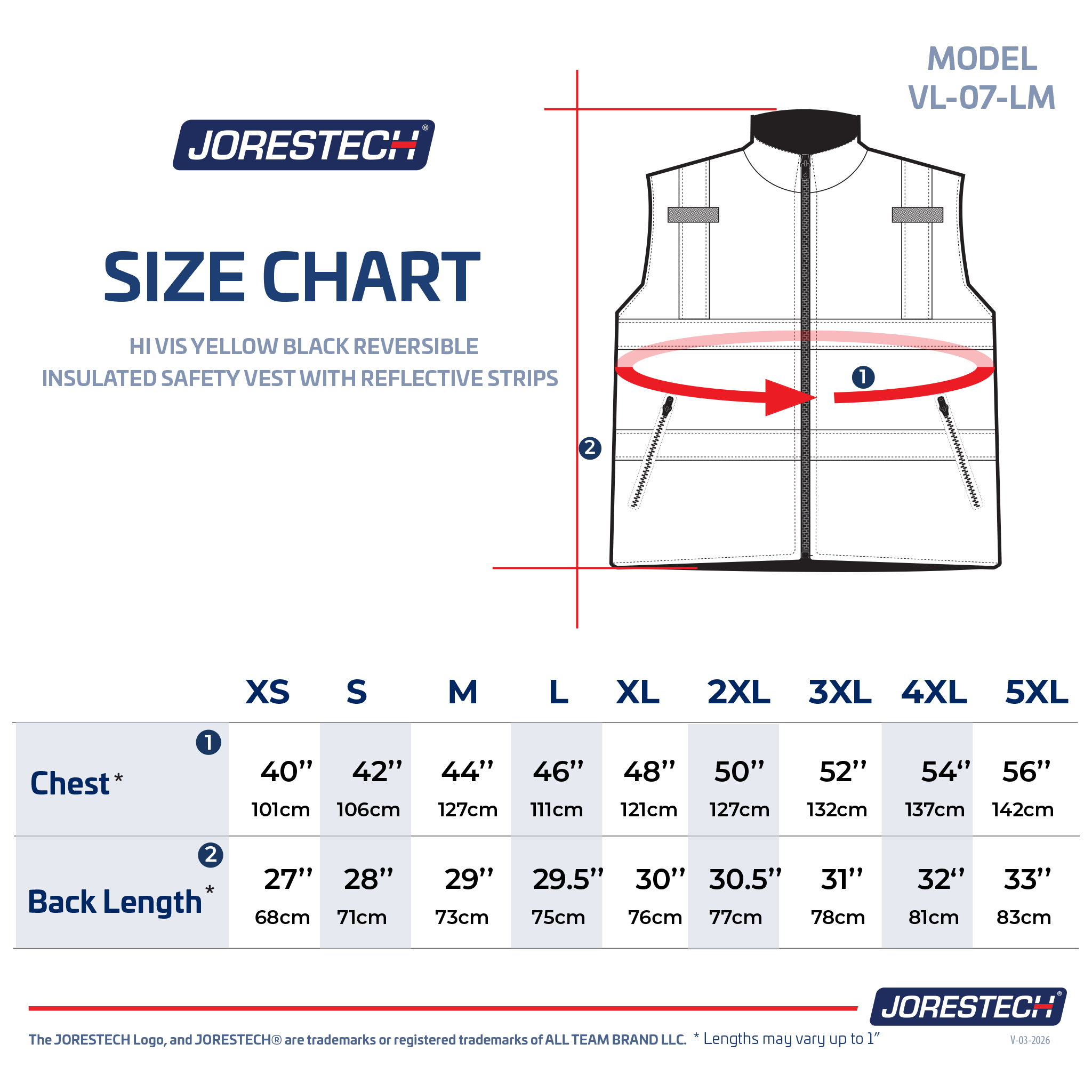 ANSI Insulated High Visibility Safety Vest | Reversible 2-in-1