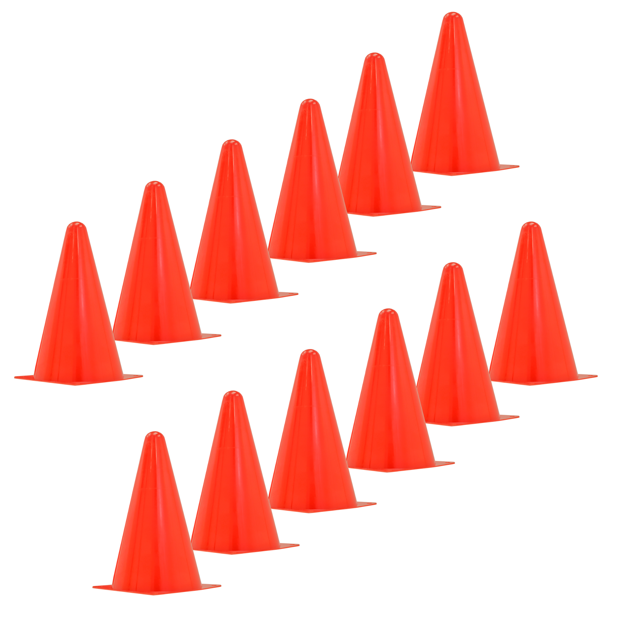 Compact & Stackable Sport Training Cones | 12 PACK – JORESTECH