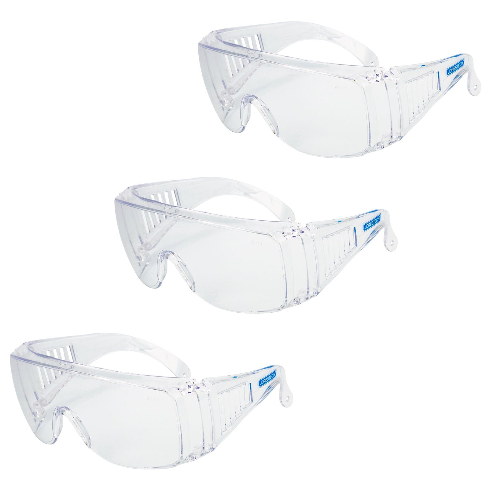 Safety Glasses to be Worn Over Rx Frames – UV Impact Protection