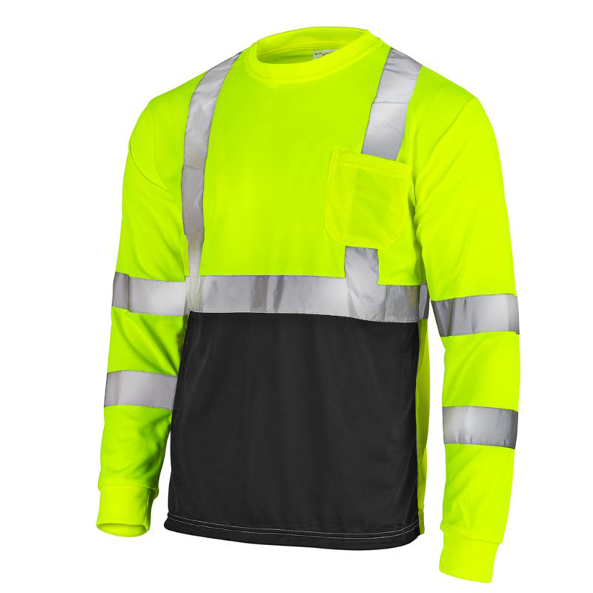 safety dress shirts Red Kap Industrial SS24HV High Visibility Safety Short Sleeve Work Shirt
