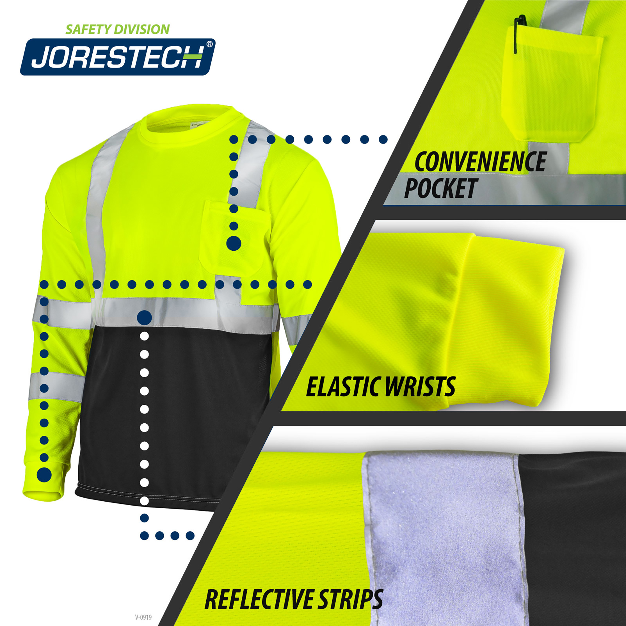 Shop Durable, Dirt-Concealing Hi Vis Long Sleeve Shirts
