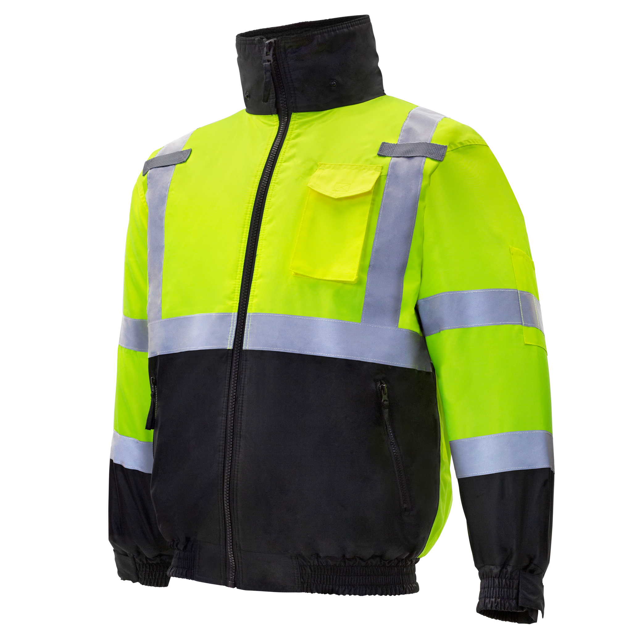 Class 3 High Visibility Bomber Safety Jacket | ANSI – JORESTECH