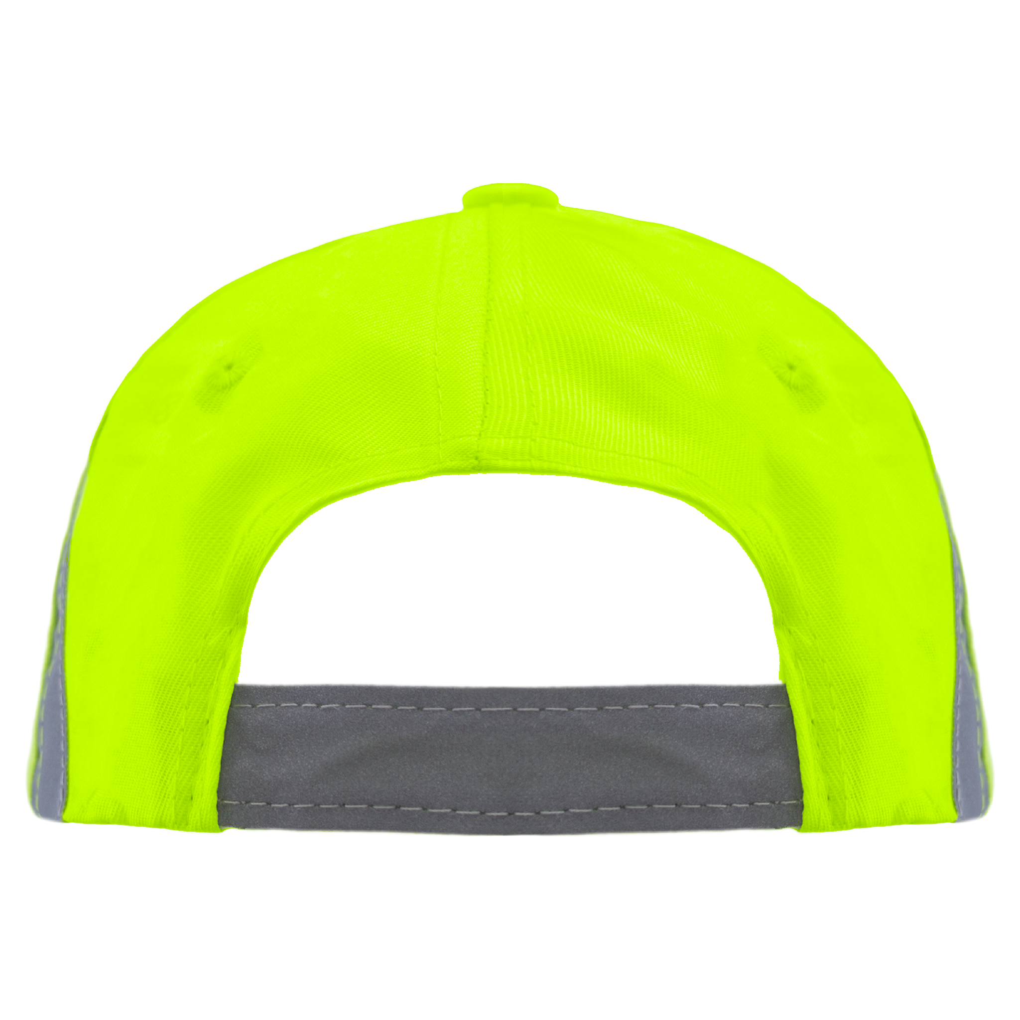 Neon Baseball Cap with Reflective Details for High Visibility