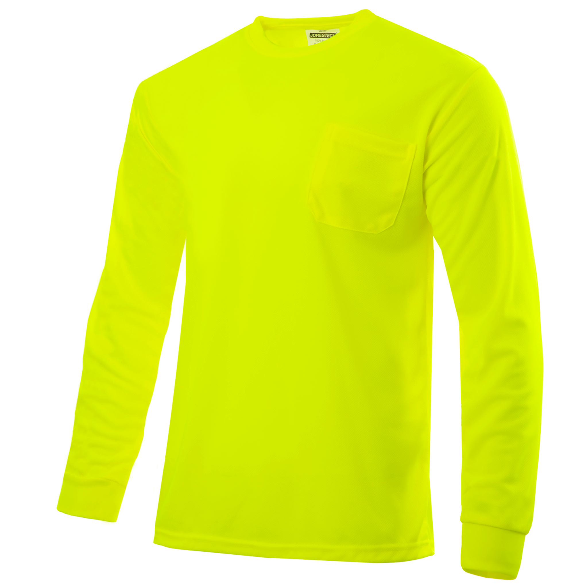 Pioneer Hi-Vis Long Sleeve Safety Shirt - Class 3 Orange With Reflective Tape