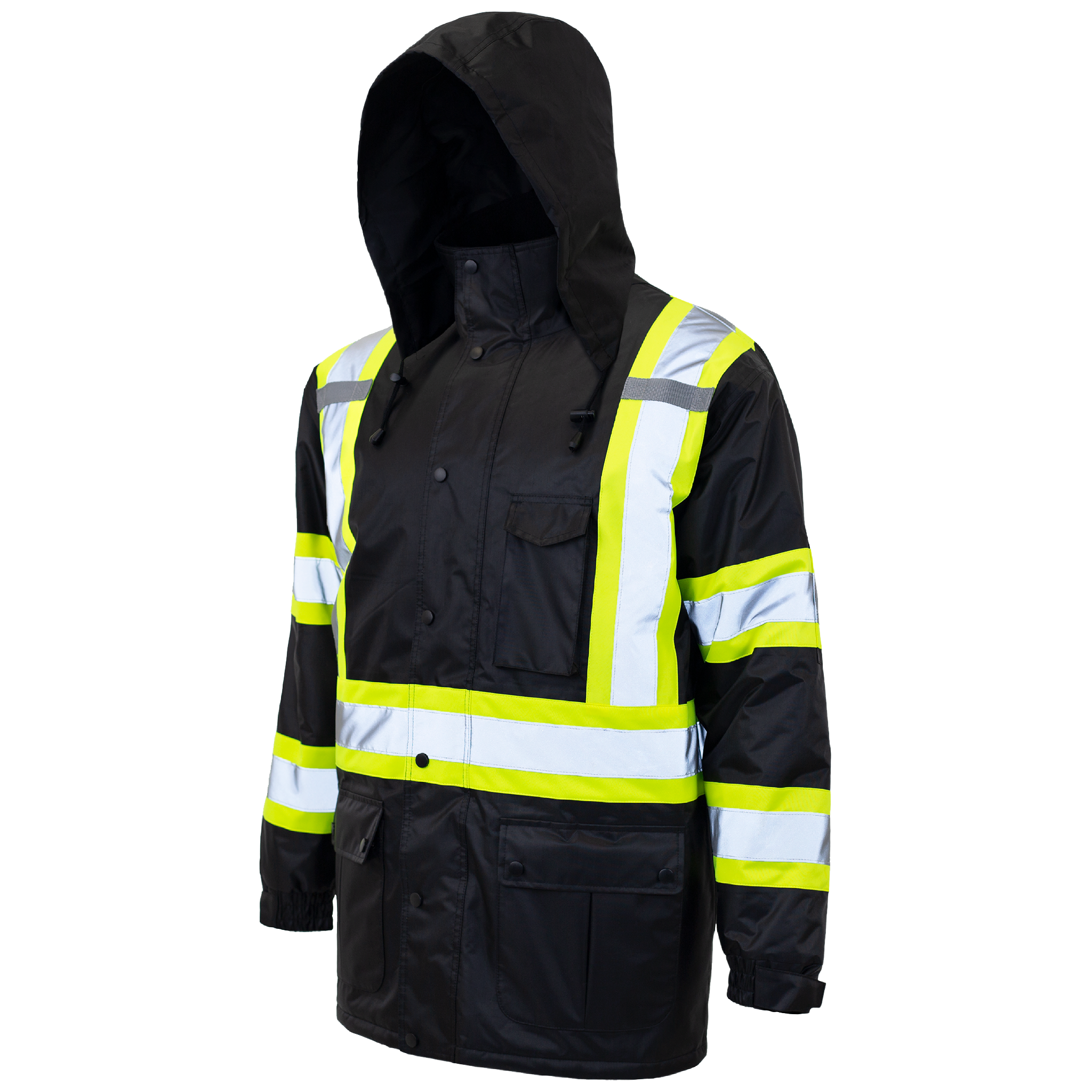 High-Visibility ANSI Safety Jacket Two-Toned | Technopack Safety