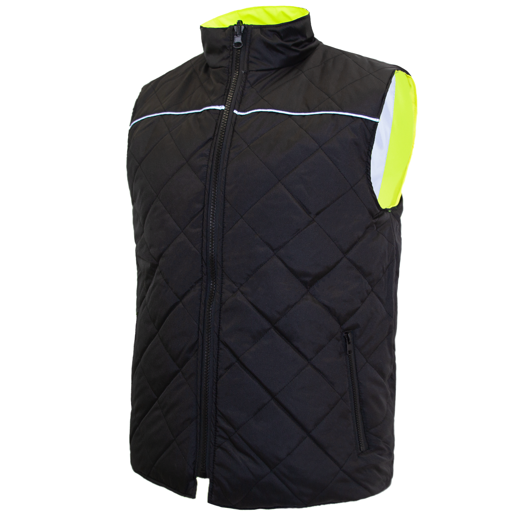 ANSI Insulated High Visibility Safety Vest | Reversible 2-in-1