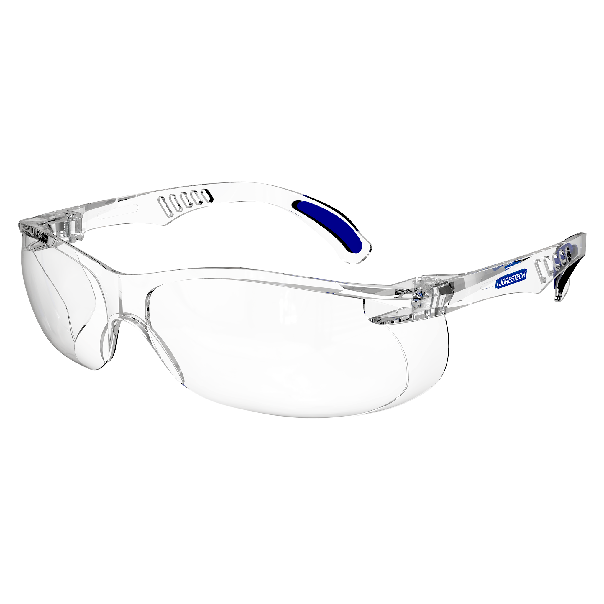 Panoramic Safety Glasses for Extended Splash Impact Protection ANSI JORESTECH
