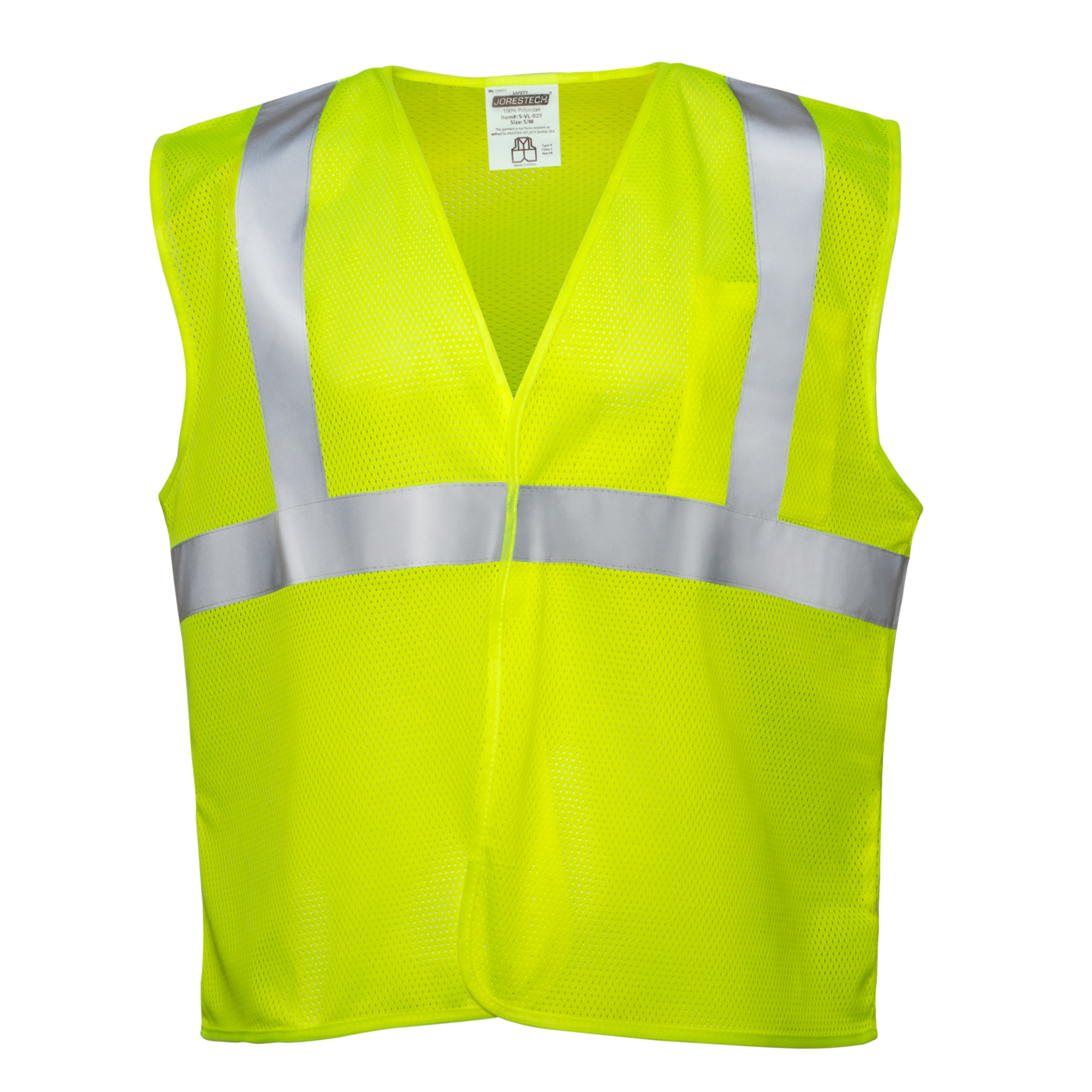 Lime Hi-Vis Mesh Safety Vest | 2