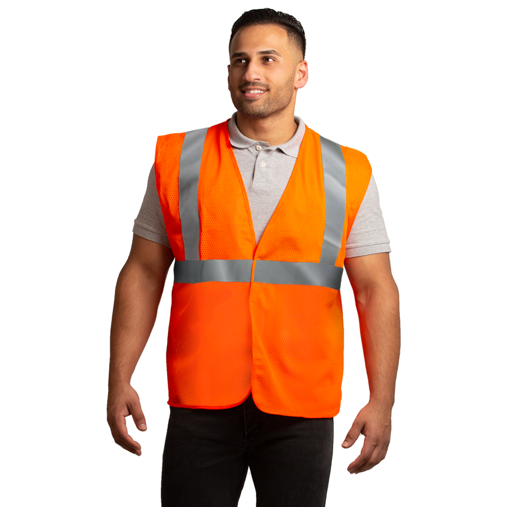 Custom-Printed Reflective ANSI Safety Vest | Texts, Logos, Etc