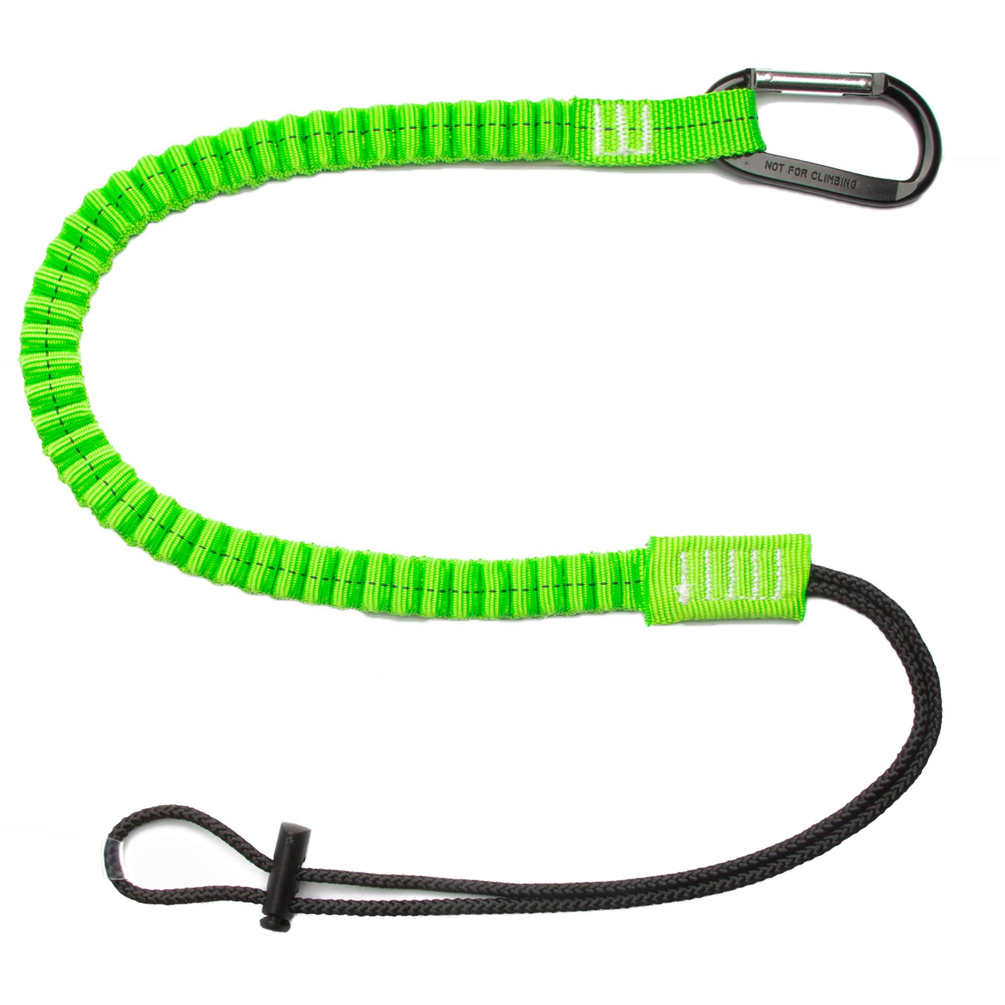 Hi Vis Shock Absorbing Tool Tether Lanyard with Carabiner – JORESTECH