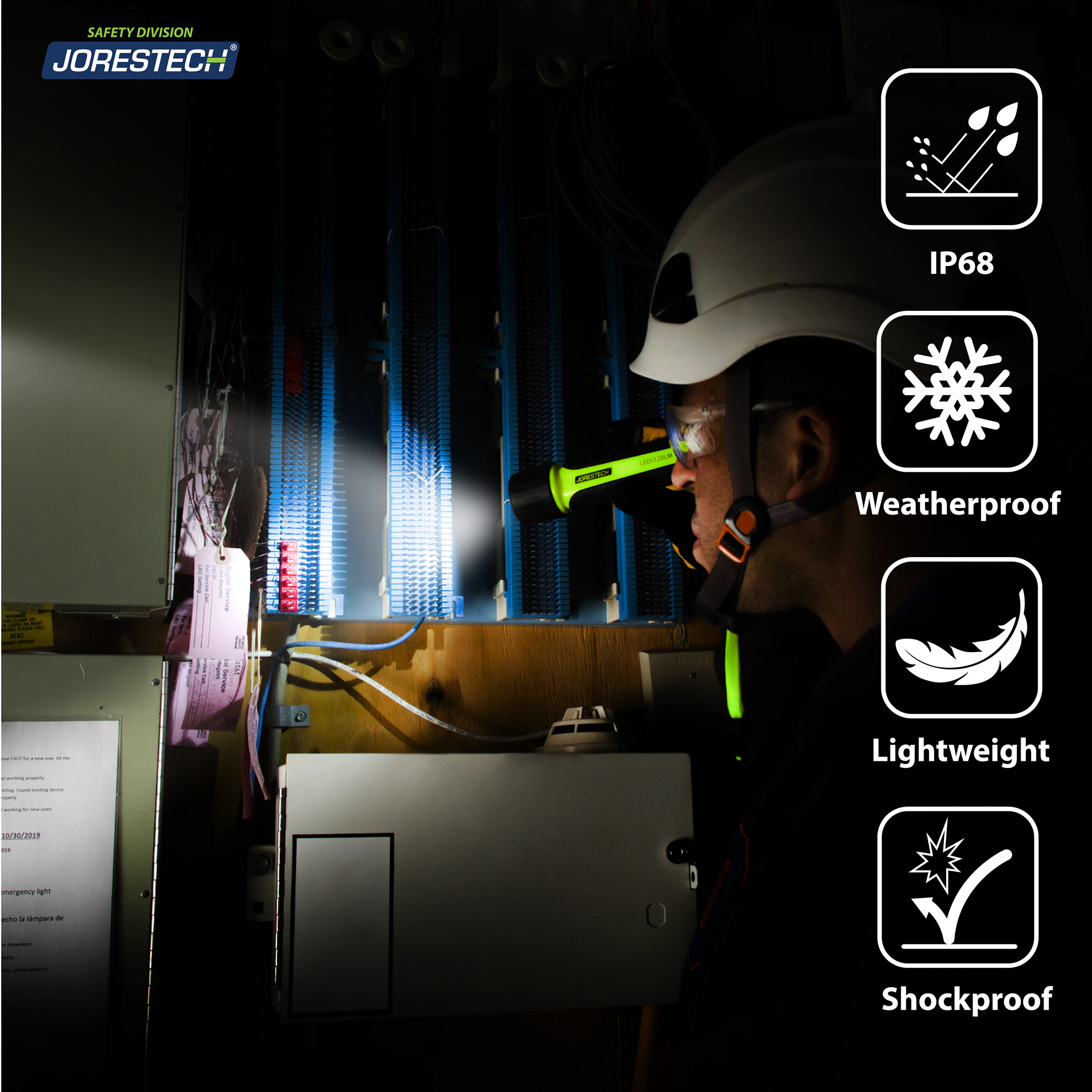 IP68 Water Resistant LED Flashlight – JORESTECH